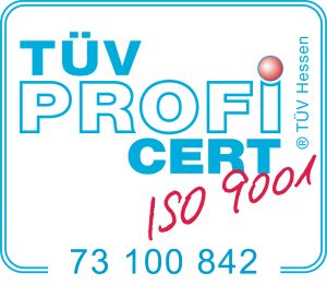 Zertifikat TÜV Profi ISO 9001